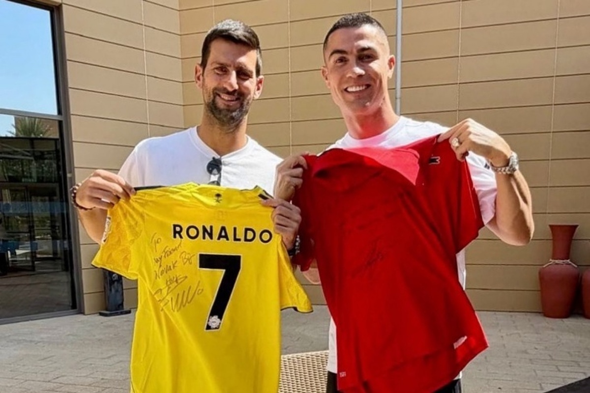 رونالدو به اظهارات جوکوویچ در مورد مدت طولانی حضور کریستیانو در ورزش پاسخ داد