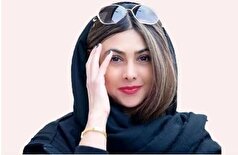 استایل کاریزماتیک آزاده صمدی با کت و شلوار طوسی