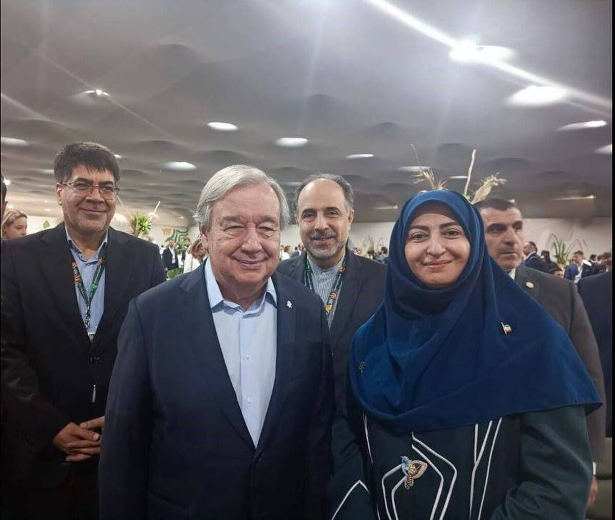 تأکید دبیرکل سازمان ملل بر نقش فعال ایران در مباحث جهانی مرتبط با محیط زیست