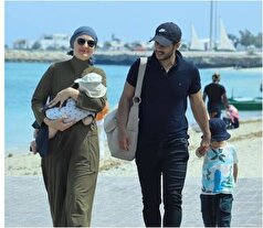 جشن تولد ۴ سالگی پسر ساعد سهیلی و گلوریا هاردی با تم و رنگ‌های شلوغ /کیک را در این عکس پیدا کنید