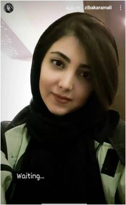 تصویری که زیبا کرمعلی بعد از آماده شدن و انتظار برای دو ست بد قولش منتشر کرد