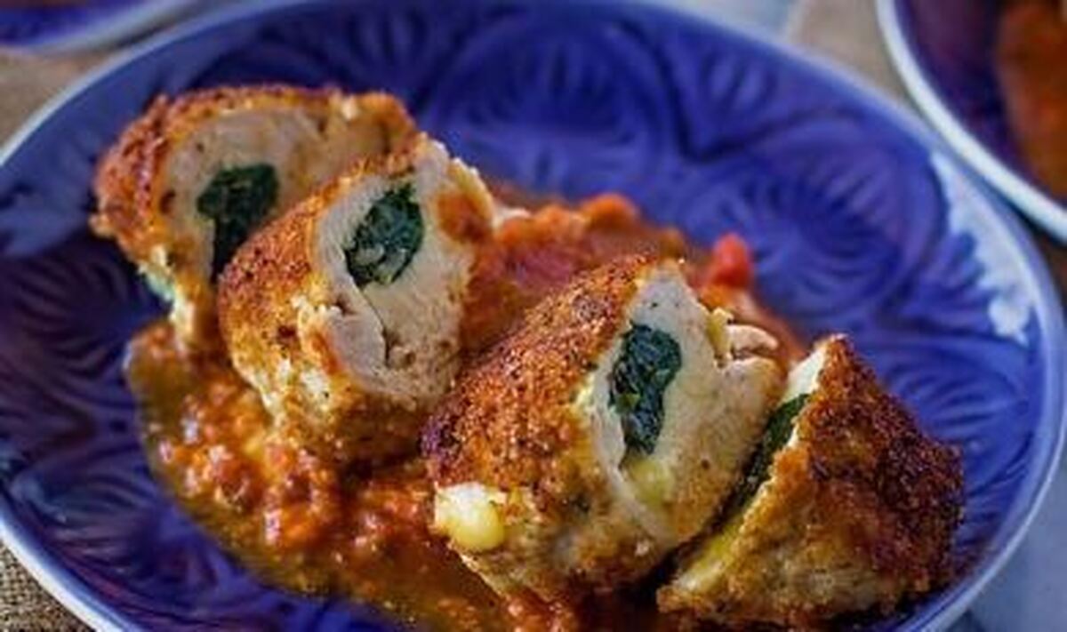 رولت سوخاری یک غذای سه سوته برای شام