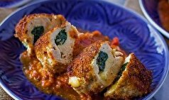 رولت سوخاری یک غذای سه سوته برای شام