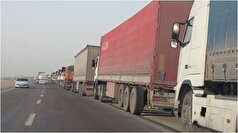 چالش بزرگ کامیون‌های ایرانی برای خروج از مرز