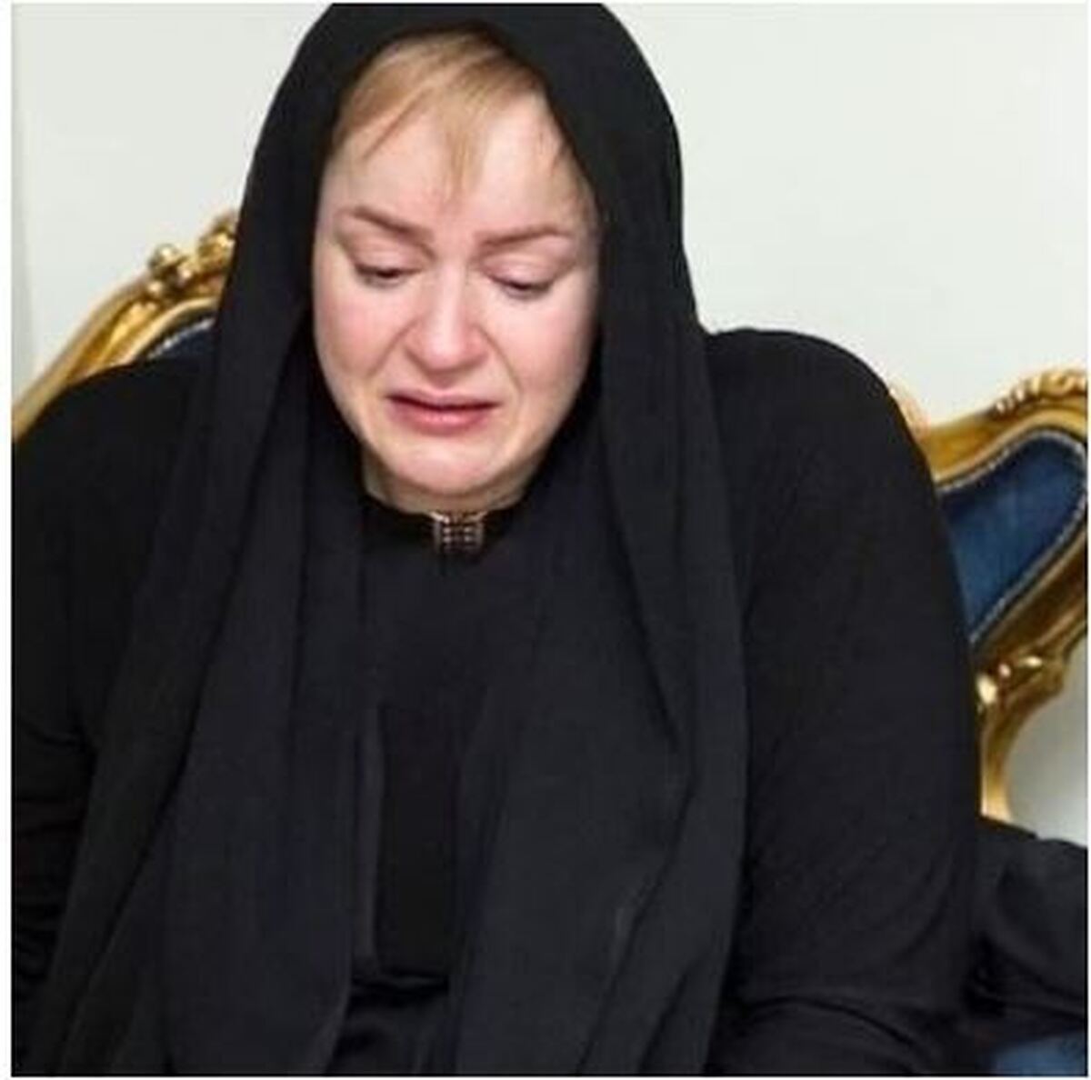 نعیمه نظام دوست به سوگ دوست صمیمی و همکار قدیمی اش نشست+عکس