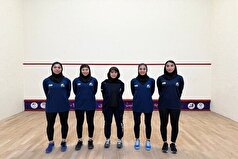 پایان انتخابی تیم ملی اسکواش بانوان با معرفی ۴ بازیکن برتر