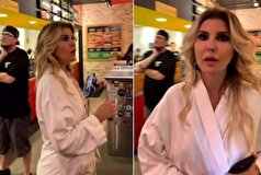 گولبن ارگن با حوله حمام به همبرگر فروشی رفت!