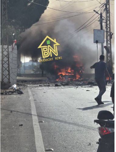 سومین حمله هوایی امروز به جنوب لبنان