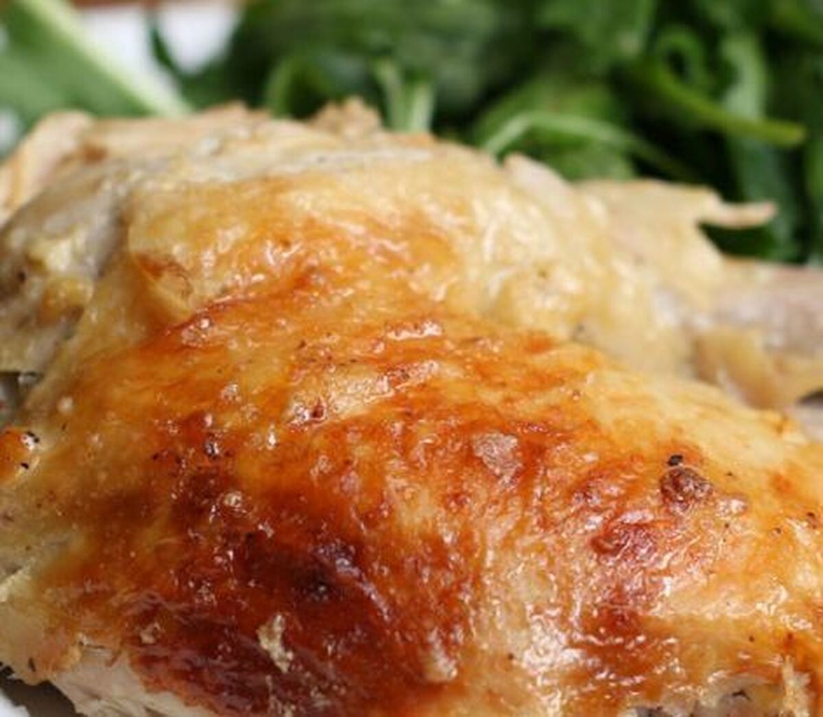 دستور پخت مرغ کامل با شیر برای شام