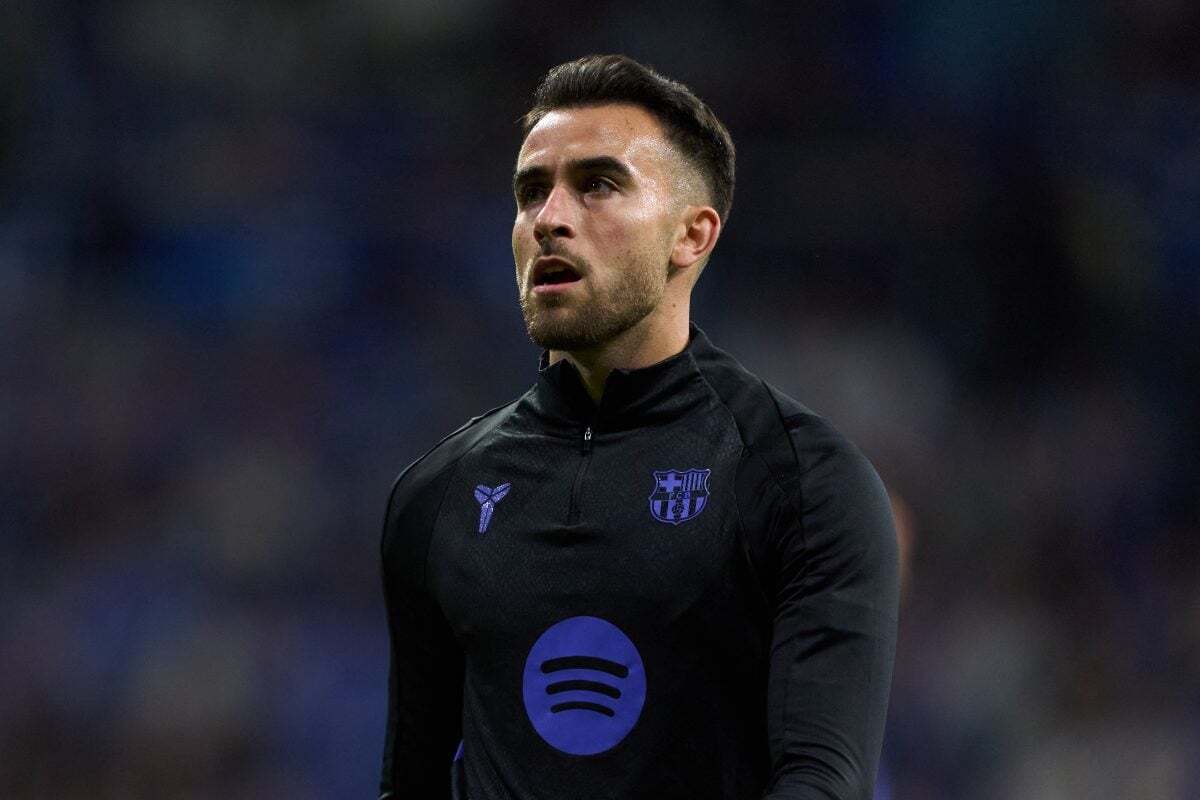 «روح گلادیاتور»| بارسلونا اریک گارسیا را که دچار شکستگی بینی شده بود، در حالی که ماسک محافظ به صورت داشت، نشان داد