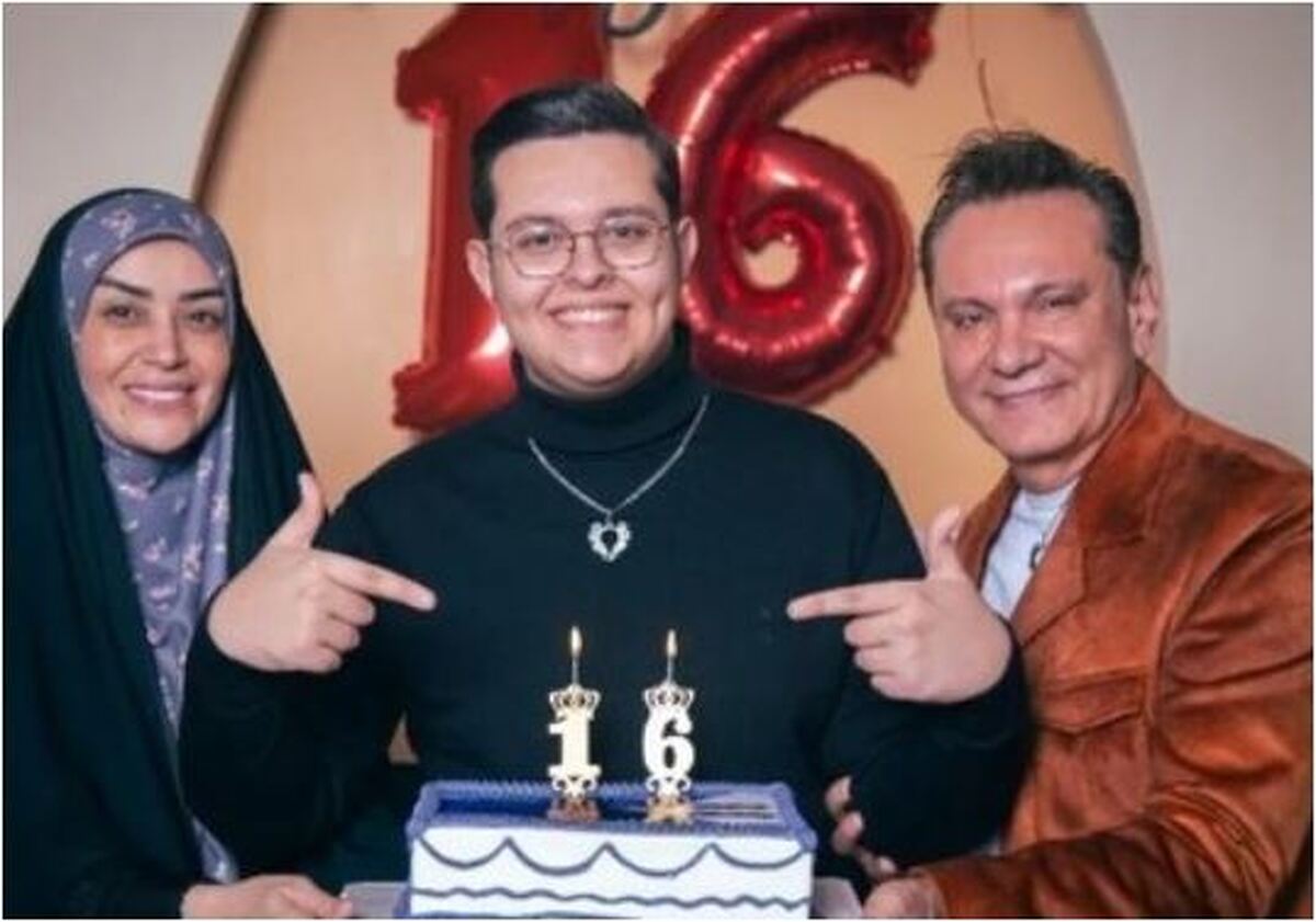 حضور بازیگران و هنرمندان در جشن تولد پسر الهام چرخنده / موی بلندو ریش نفر اول جلب توجه کرد