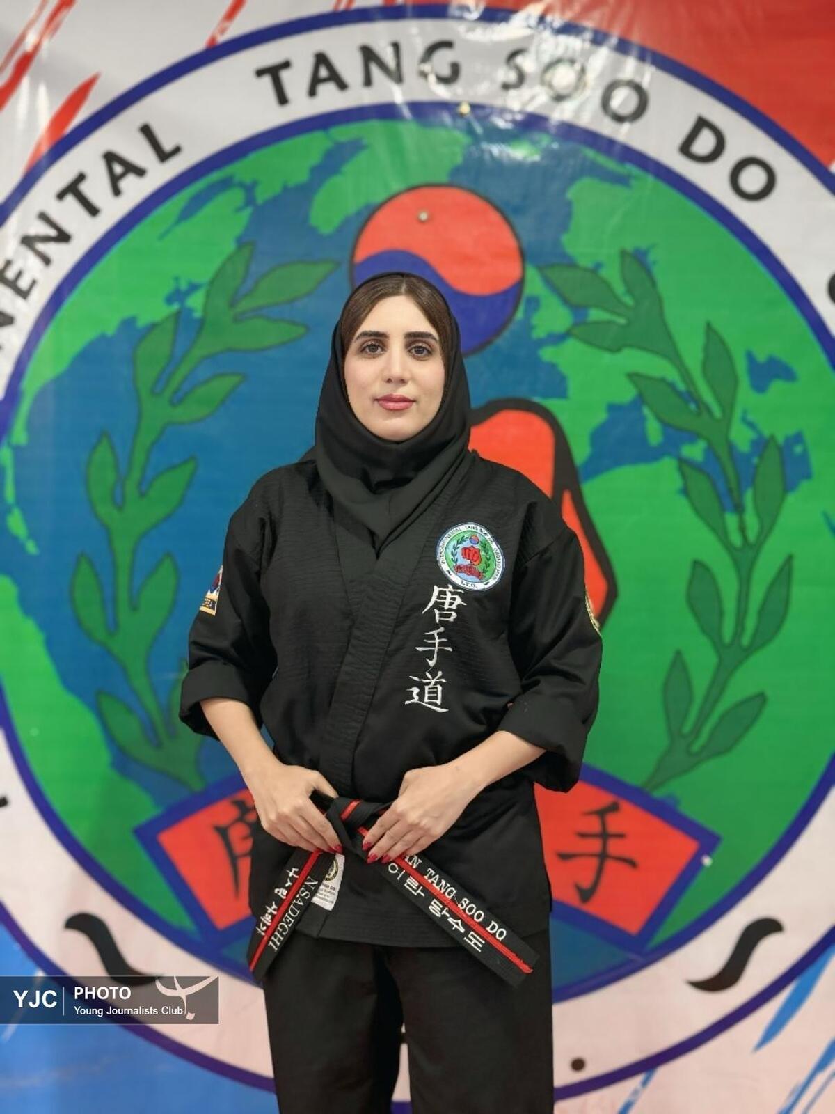 ۱۵ سال تلاش در مسیر «تانگ سو دو»؛ بانوی هرمزگانی از قهرمانی جهان تا تربیت نسل تازه مربیان