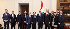 رئیس جمهور لبنان با هیئت آمریکایی دیدار کرد