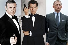 مقایسه بازی ۷ «جیمز باند» سینما+تصاویر