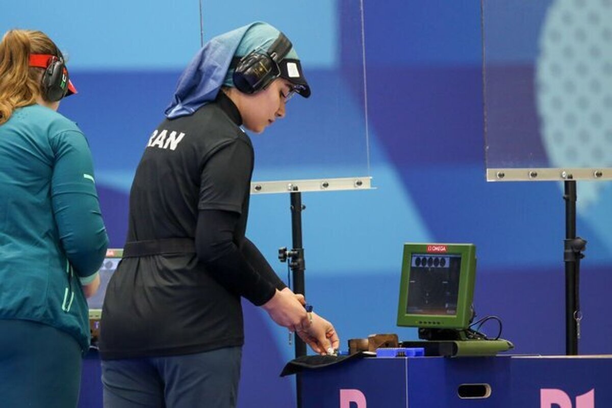 پنجمی هانیه رستمیان در تپانچه بادی قهرمانی جهان