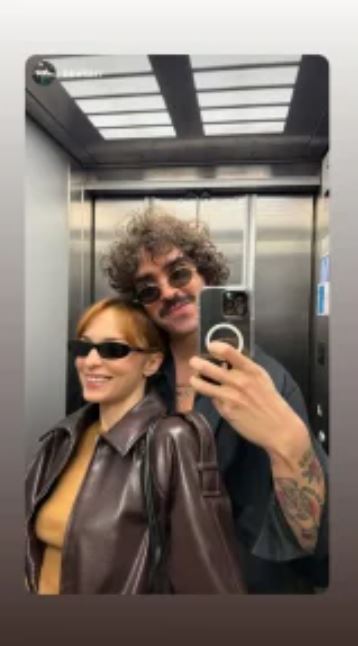 سلفی آسانسوری بازیگر ترکی و نیمه گمشده اش غوغا به پا کرد! +عکس