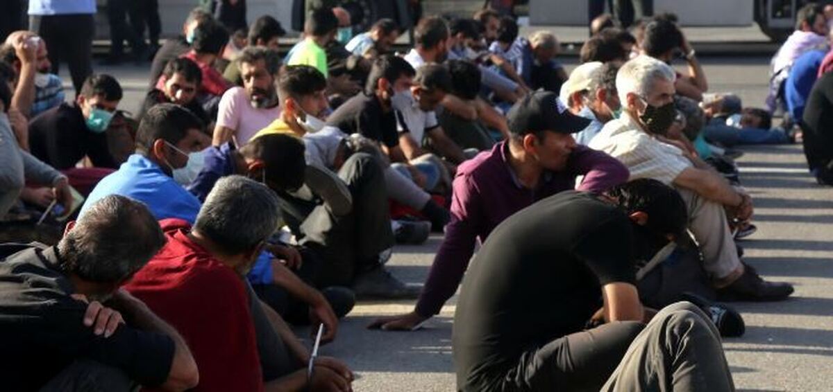 جمع آوری و دستگیری ۷۷۳ معتاد متجاهر در مشهد