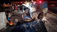 آتش‌نشانی از آتش‌سوزی یک خودرو حامل سوخت قاچاق در بندرعباس خبر داد