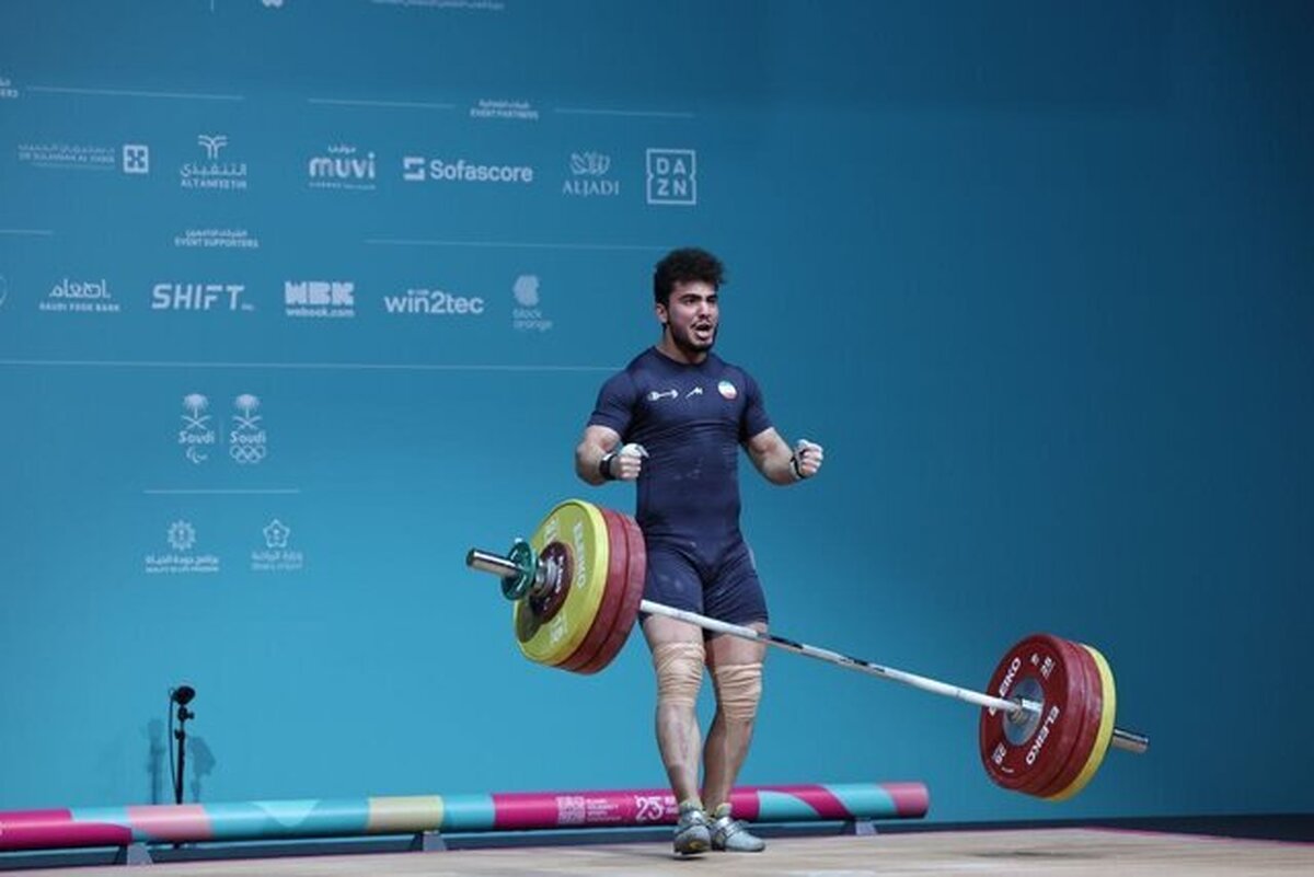 اولین طلای وزنه‌برداری ایران در بازی‌های کشوری اسلامی