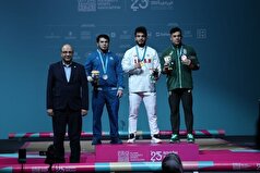 وزنه‌بردار ایران ۳ مدال طلا، نقره و برنز گرفت