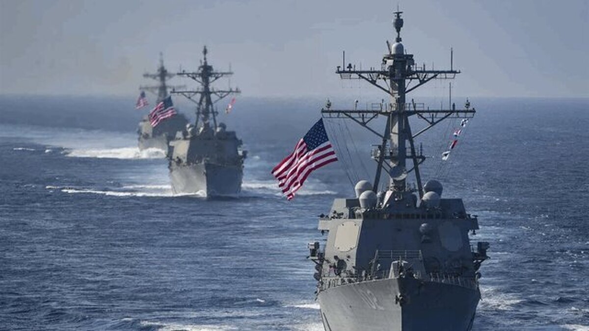 آمریکا نزدیک سواحل ونزوئلا رزمایش دریایی برگزار می‌کند