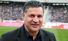 تصویری خنده دار از احمد ایراندوست در حال ابراز محبت به علی دایی!