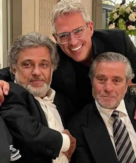 قابی ماندگار از خواننده اونور آبی در کنار بهروز وثوقی +عکس