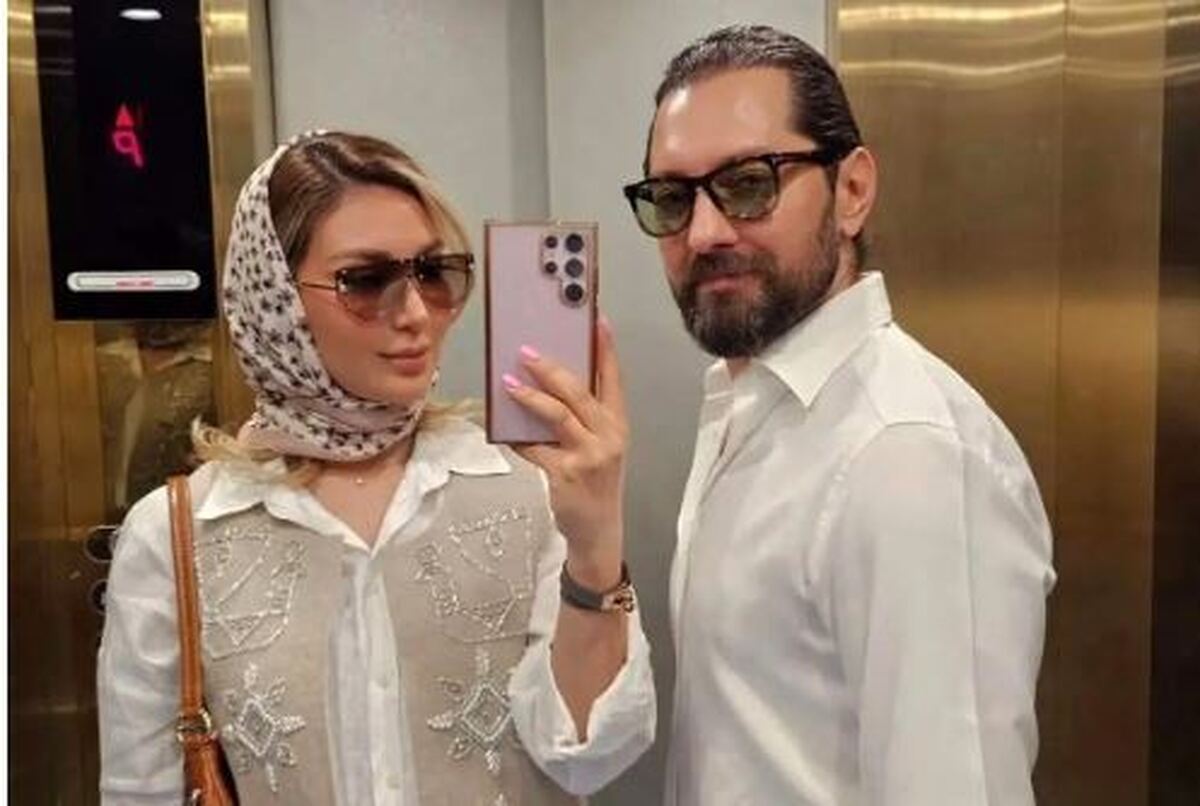 عکس کیوت فرزند بهرام رادان با لباس میکی ماوس