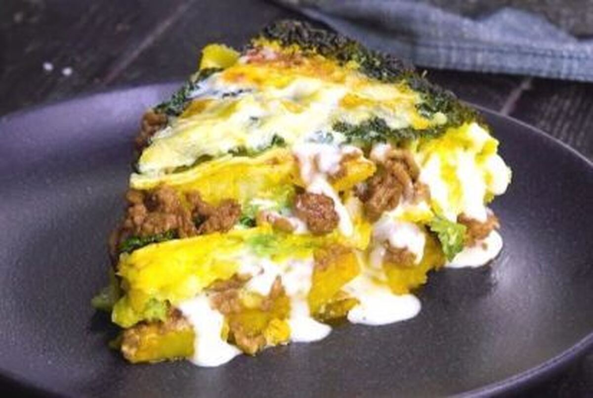 برای شام لازانیا گوشت و سیب زمینی را با کمترین هزینه درست کنید