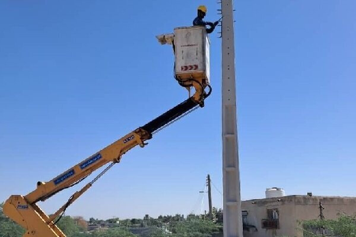 رزمایش خدمت متعالی برق در سه شهرستان سمنان