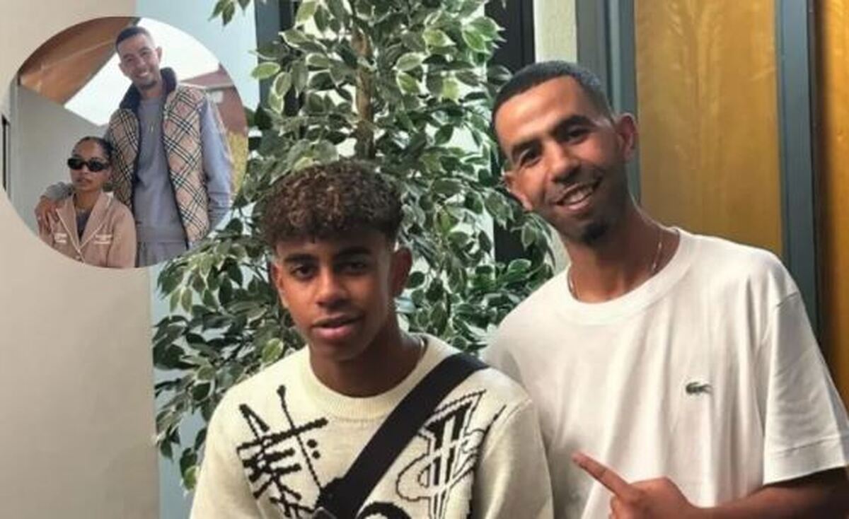 پدر ۳۵ ساله لامینه یامال با زنی همسن فرزندش نامزد کرد!