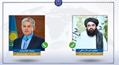 دیپلماسی منطقه‌ای محور تماس تلفنی وزرای خارجه طالبان و قزاقستان