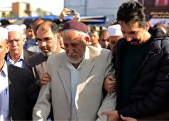 پدر صابر کاظمی: پیام تسلیت مقام معظم رهبری برای ما قوت قلب بود