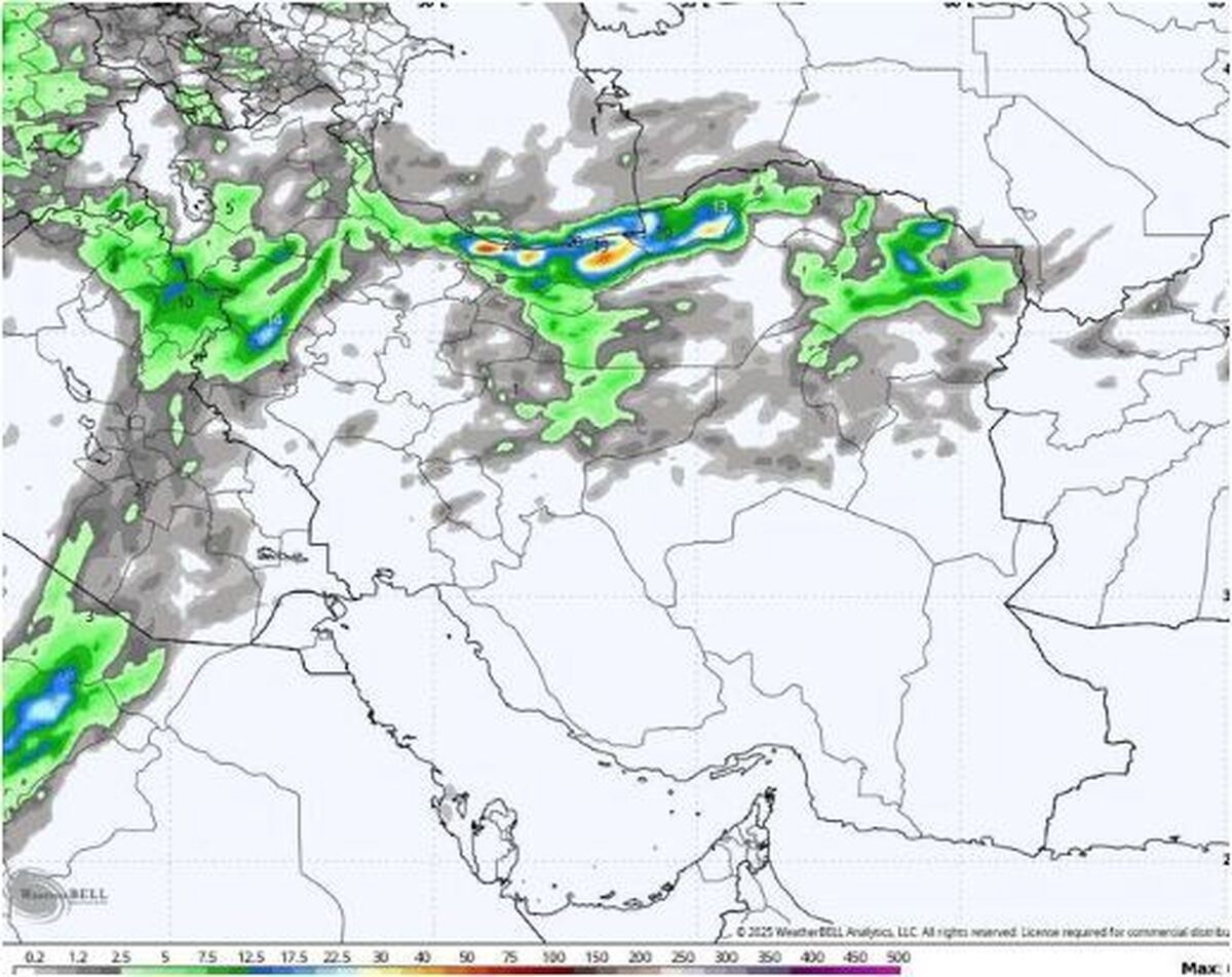 بارش‌ها بالاخره از این تاریخ شروع به باریدن می‌کنند