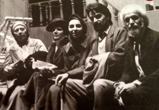 «جبرئیل» سریال یوسف پیامبر در ۲۹ سالگی در کنار همسرش؛ سال ۷۰