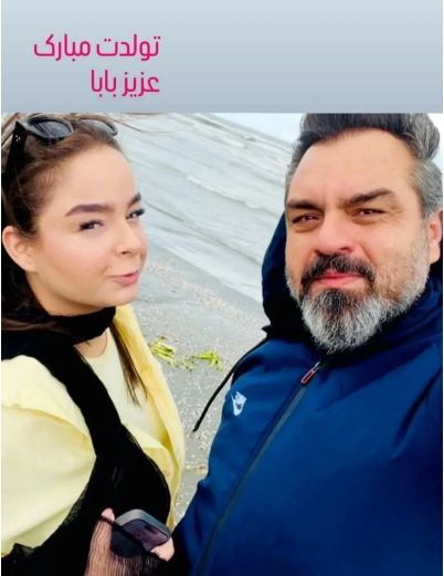 تبریک تولد متفاوت شهرام قائدی به دخترش