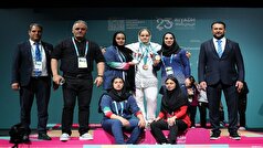 حسینی: بهشتی با غیرت و جنگندگی طلایی شد/ آینده درخشانی در انتظار دختران وزنه‌برداری است