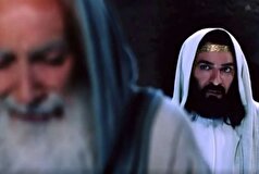 جوانی «جبرئیل» سریال یوسف پیامبر در کنار جمعی از هنرمندان و همسرش! +عکس