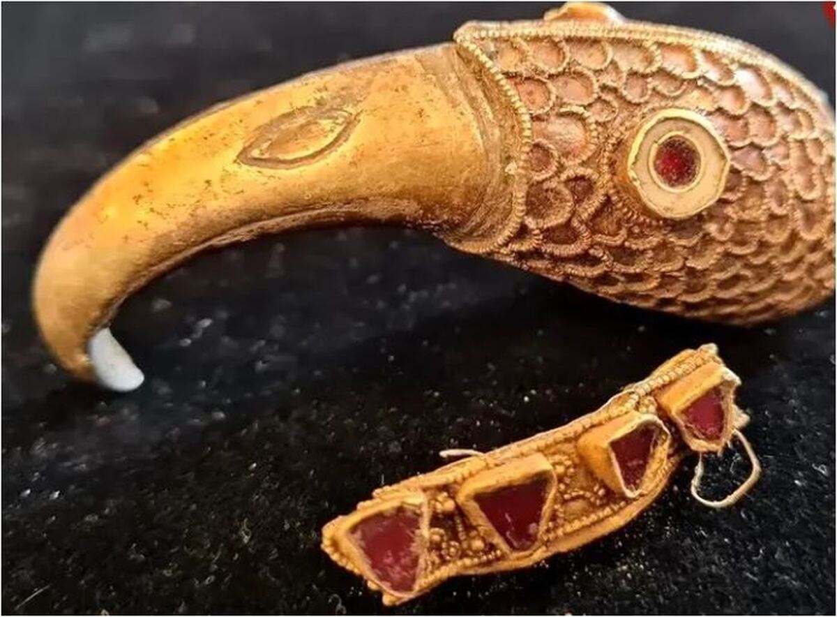 عتیقه ارزشمند قرن هفتم میلادی در این محل از خاک بیرون کشیده شد