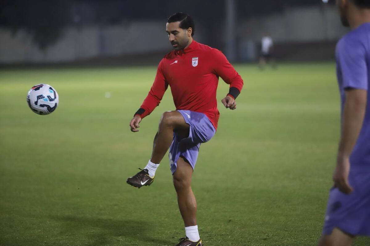 سامان قدوس از بازی فردا شب جا می‌ماند؟