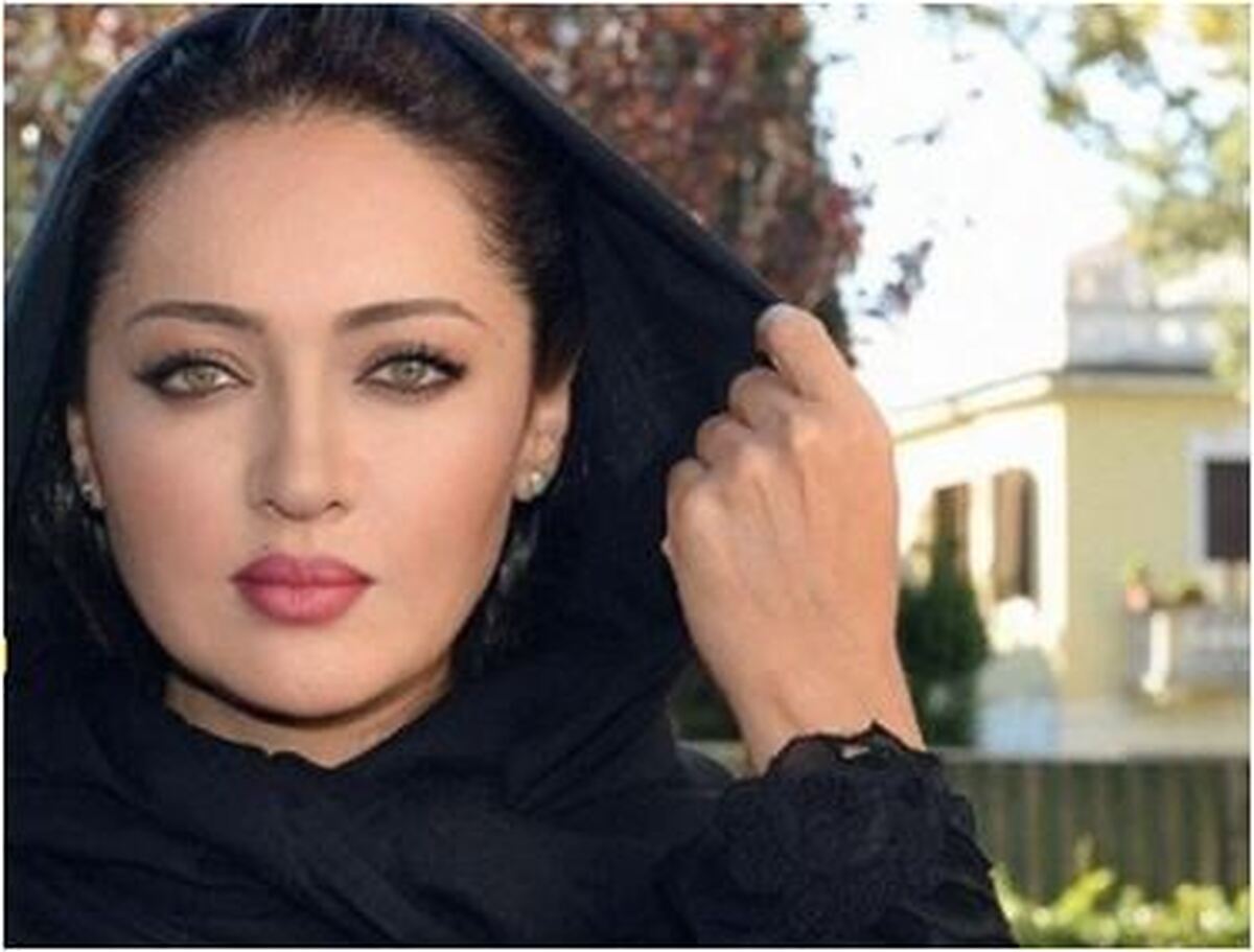 نیکی کریمی سیاه پوش شد