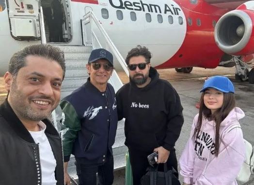 امین حیایی چمدانش را بست/سفر آقای بازیگر به نصف جهان! +عکس