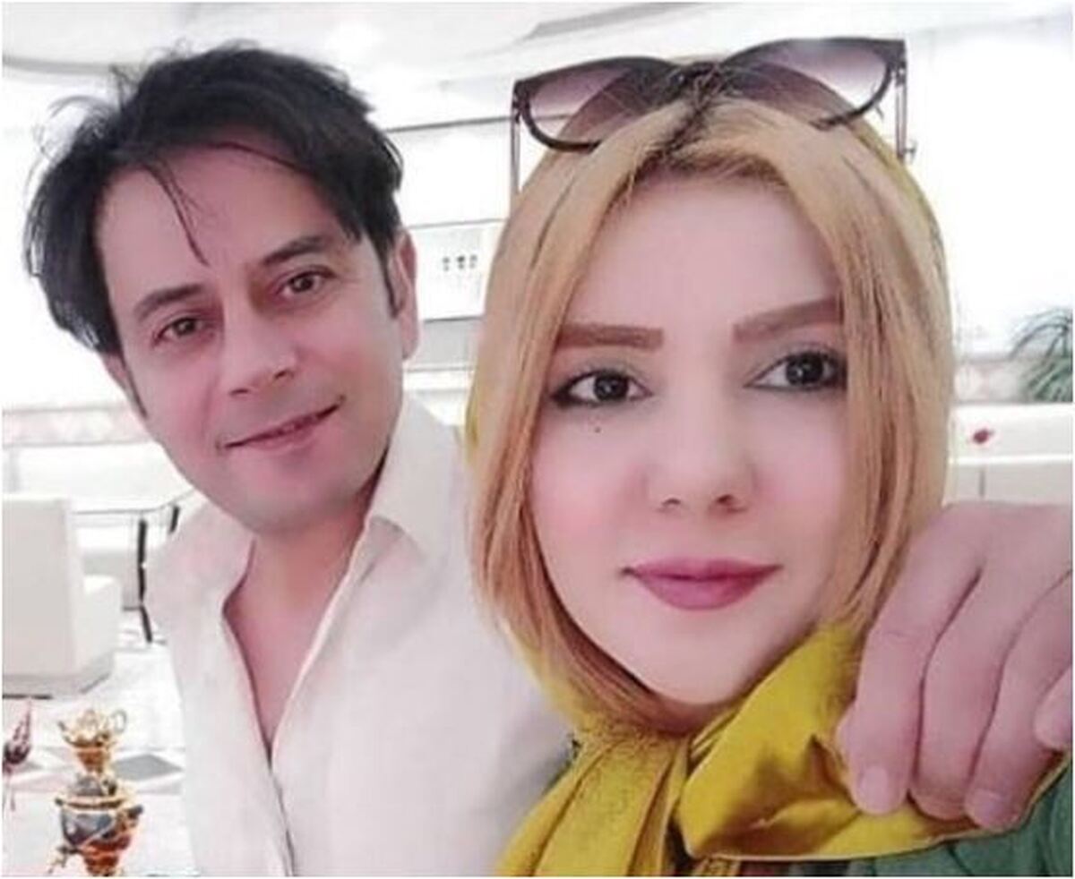 قابی دونفره از رحیم نوروزی کنار همسر جوان و سومش! /حالا چرا انقدر شباهت دارند؟!