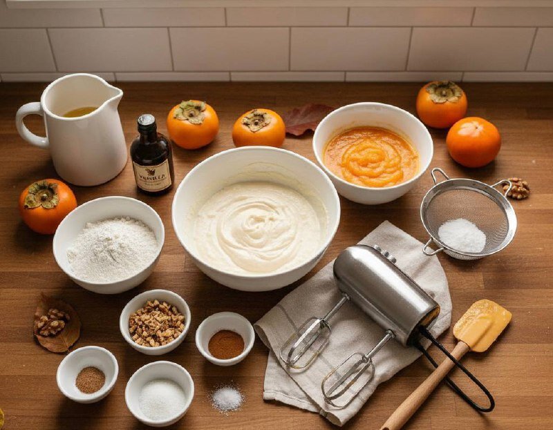 کیک خرمالو با شیرینی کم مخصوص رژیمیها! +طرز تهیه کیک خرمالو با شیرینی کم مخصوص رژیمیها! +طرز تهیه