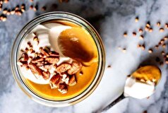 بستنی کدو حلوایی، یک گزینه عالی برای شب نشینی‌های پاییزی