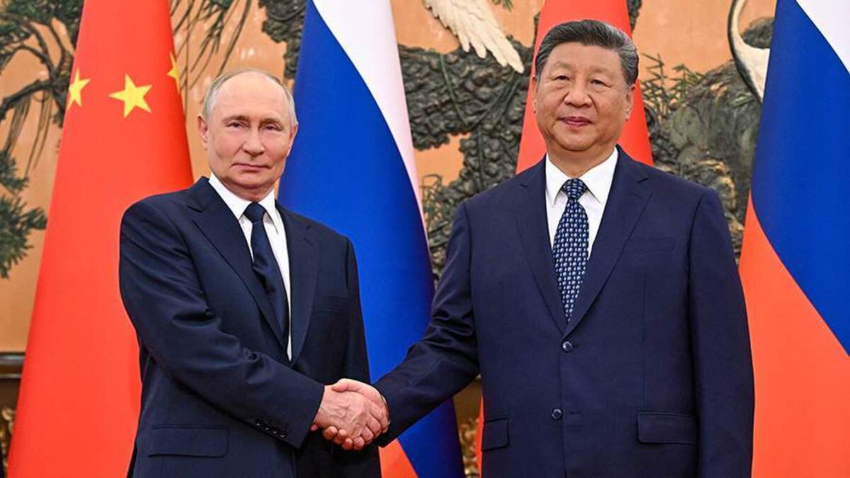 پوتین روابط بین روسیه و چین را پیش نیاز ایجاد نظم جهانی عادلانه خواند.