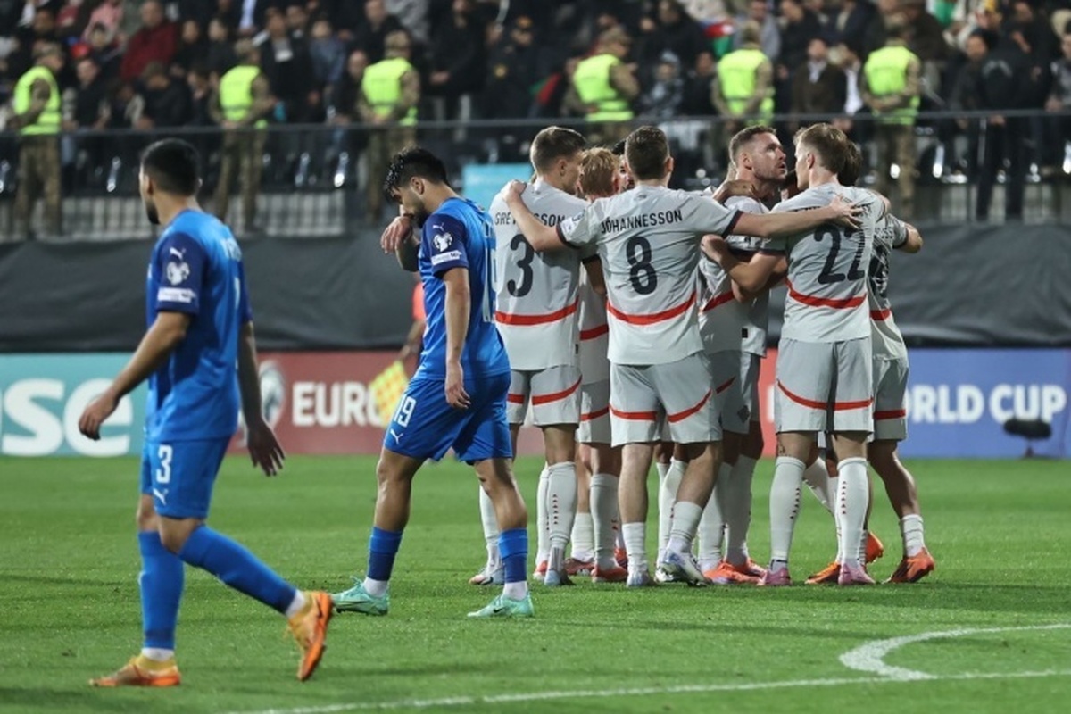 تیم ملی آذربایجان در مرحله مقدماتی جام جهانی ۲۰۲۶ در خانه مغلوب ایسلند ش