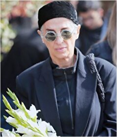 تصویر شکار شده از استایل‌های زوج معروف سینما در مراسم خاکسپاری همایون ارشادی پر بازدید شد