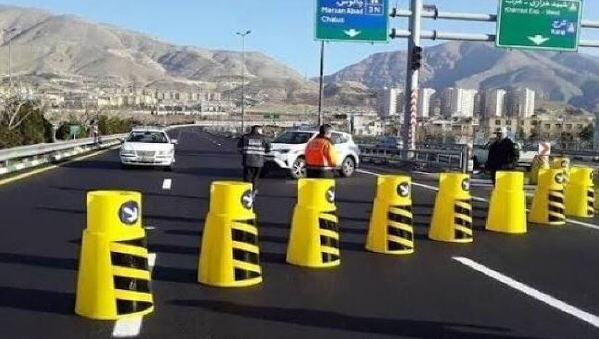 ورودی‌های آزادراه تهران-شمال و جاده چالوس مسدود شد