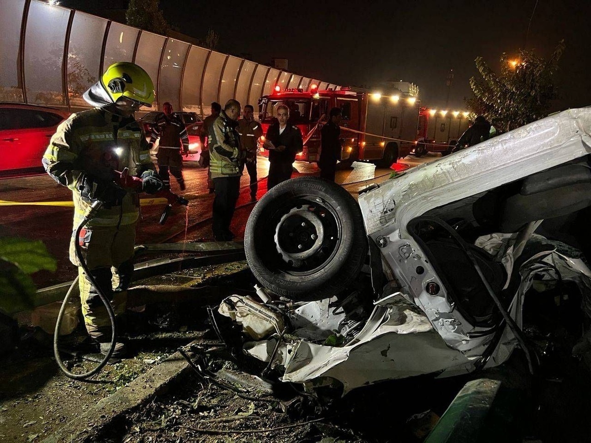 ۱ فقره تصادف فوتی در تهران طی هفته گذشته